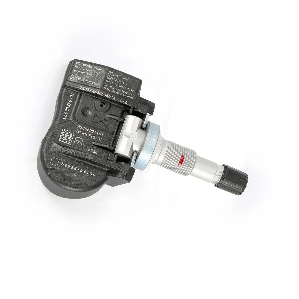 4 шт. TPMS сенсор для Kia 2016 Sportage QL K7 CADENZA 52933D9100 система контроля давления в шинах