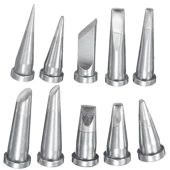 

10-piece Soldering Iron Tip Soldering Kit For Willer WSD81 WSP80 WD1000 WP80 LT Soldering Iron HOT Tools