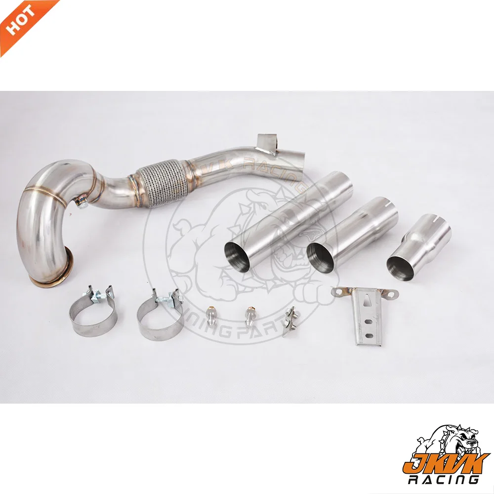 JKVK RACING 3,5 ''MK7 MK7.5 G T I/Se at Le На Cu pra 5F/Sk da RS 5E TFSI/A3 1,8 T 2,0 T decat даунпайп 2013