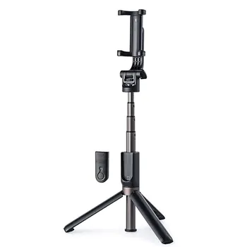 

3 In 1 Bluetooth Monopod Tripod Stand For Xiaomi Redmi Note Huawei iPhone 11 XR 7 8 Plus Samsung Mobile Phone Smartphone Tripods