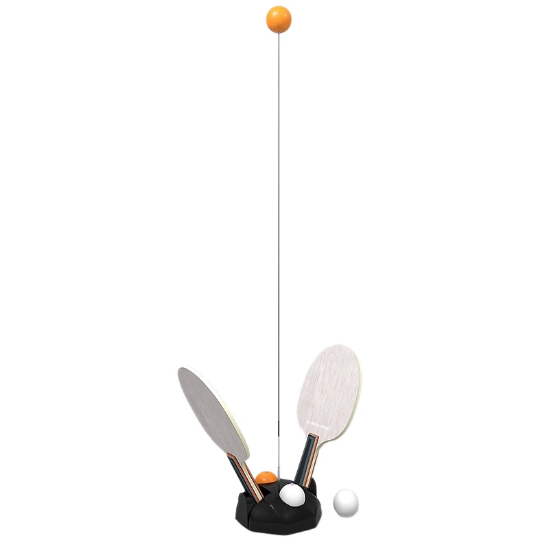 Super sell-Table Tennis Trainer Equipment Rebound Robot Tennis Rebound Trainer Fixed Shaft Rapid For Ping Pong Ball Training