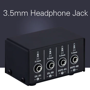 

Accessory Switcher Spare Part 2 in 2 out Source Signal Speaker Splitter