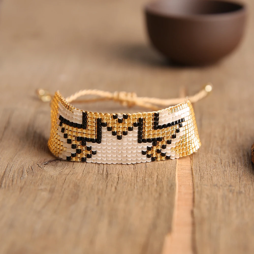 SHINUS BOHO MIYUKI браслет Pulseras Mujer Moda манжета Insta браслет женский ювелирный подарок Delica ручной работы ткацкий бисер желчь