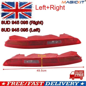 

MagicKit Pair Rear Bumper Light Housing Lens for Audi Q3 2012-2015