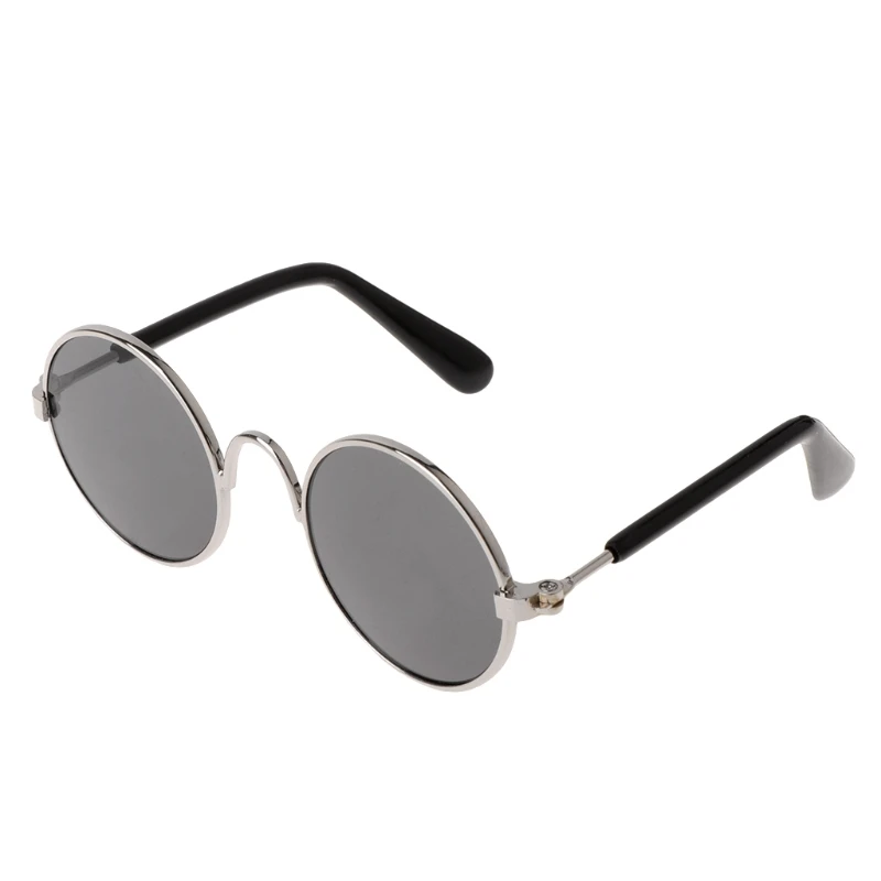 Color 6 Pet Glasses Costume Sunglasses Round Funny Fashion Props Dog Cat Supply Products - Цвет: Color 6