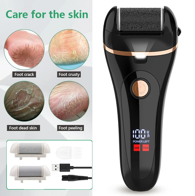 Foot Dead Skin Remover Electric Callus Remover Feet Vacuum File Sander for  Pedicure Removal Hard and Thick Skin Rechargeable - AliExpress