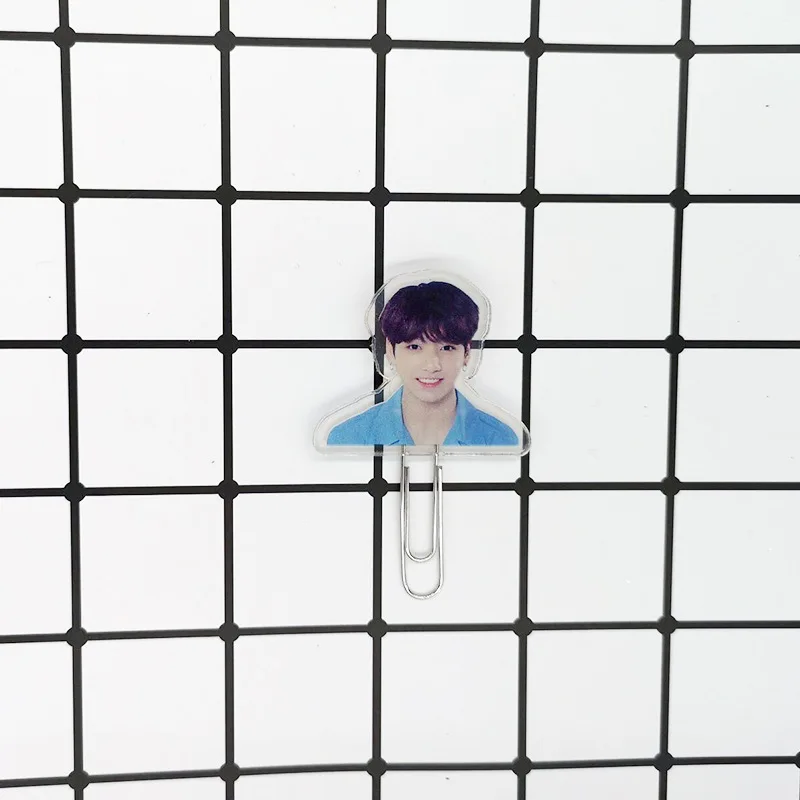Bangtan мальчики карта душа Persona бумага Клип Закладка канцелярские принадлежности JUNG KOOK JIMIN JIN J-HOPE SUGA мальчик с LUV FH17
