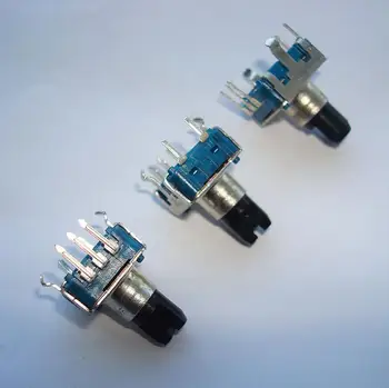 

5pcs/lot pjiap switch Inverter speed switch Rotary encoder 360-degree digital pulse potentiometer Single turn 12 lock points
