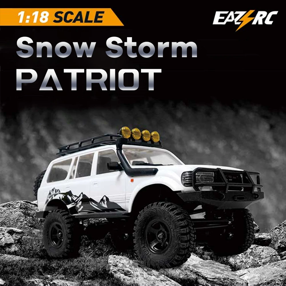 Patriot Rc Car 1:18 2.4ghz 4wd Snow 