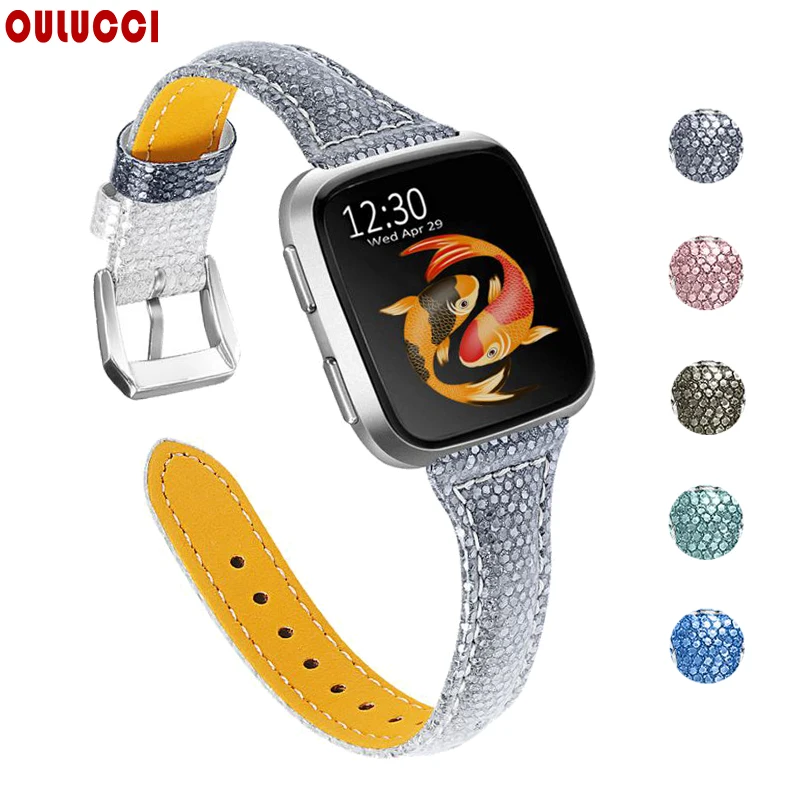 OULUCCI NEW style strap For Fitbit Versa 2 Band Wrist Bracelet fit bit Lite Accessories | Электроника