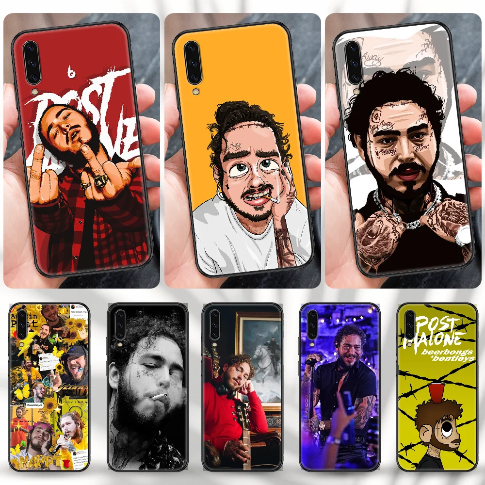 Чехол для телефона Rap star Post Malone Samsung Galaxy A10 A12 A20E A21S A30 A32 A40 A50 A51 A52 A70 A71 A72 A5 A6 A7 2016 20