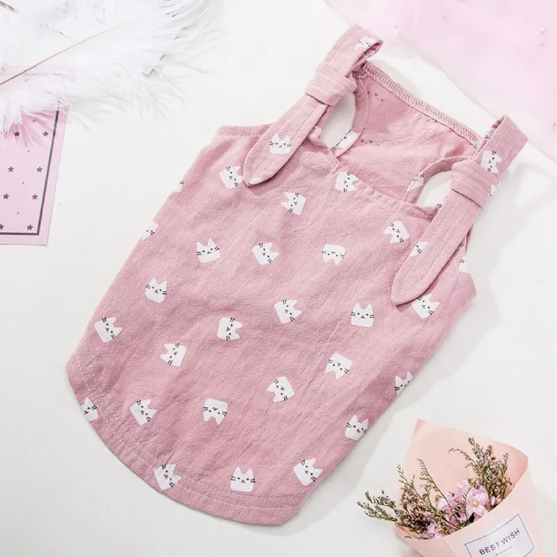Flower Dog Dress Wedding Dresses For Dogs Pet Skirt Costume Supplies