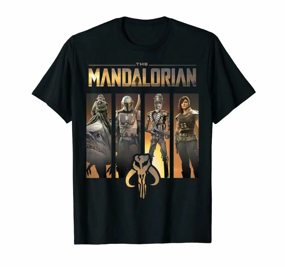 Футболка Star Wars The Mandalorian Group Line Up | Мужская одежда