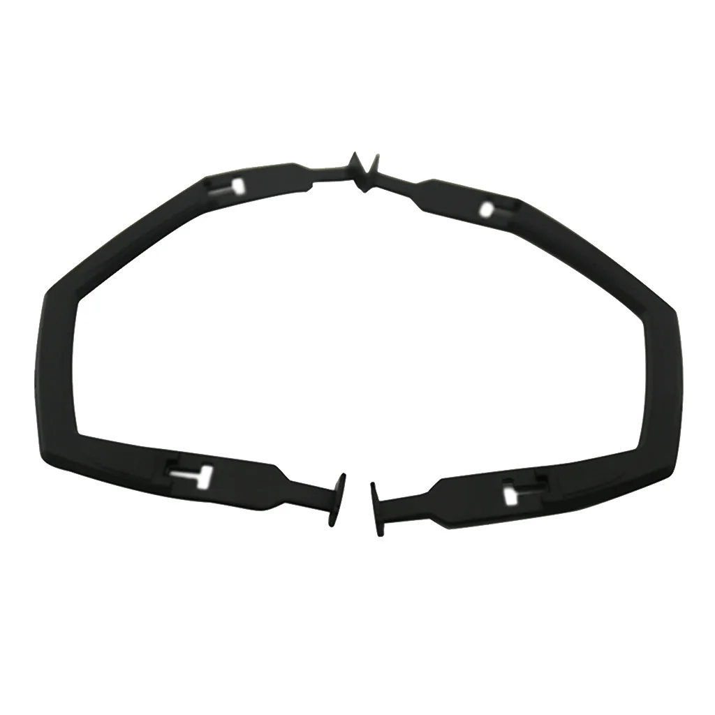 Hockey Helmet Chin Strap with Snap Replacement Ear Loops/ Ear Slings/ Ear Hanger Hockey Helmet Accessories
