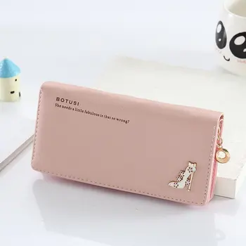 

Cute wallet tri-fold high heels Korean women's student coin purse mobile phone bag fashion lady's hand wallet women wallet