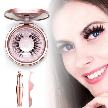 

2019 Best Sale High Quality Wholesale Magnetic Liquid Eyeliner with Magnetic False 3D Eyelashes Easy to Wear Lashes Kit M3