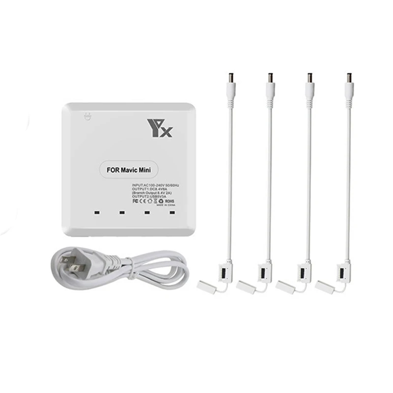 Buy Mavic Mini 6-IN-1 Charging Port for DJI Mavic Mini Battery Remote Controller Fast Balance Charger Mavic Mini Drone Accessories