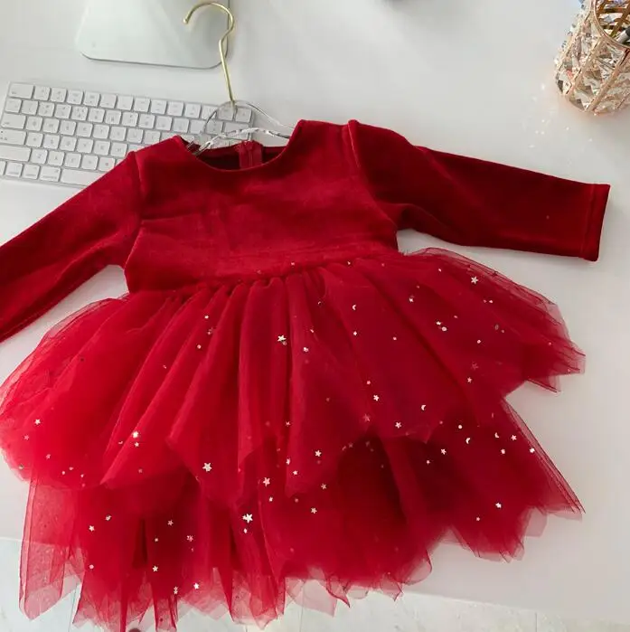 12, 12, осенне-зимнее платье принцессы для девочек, размер 80-140 см, платья для маленьких девочек,, одежда для детей