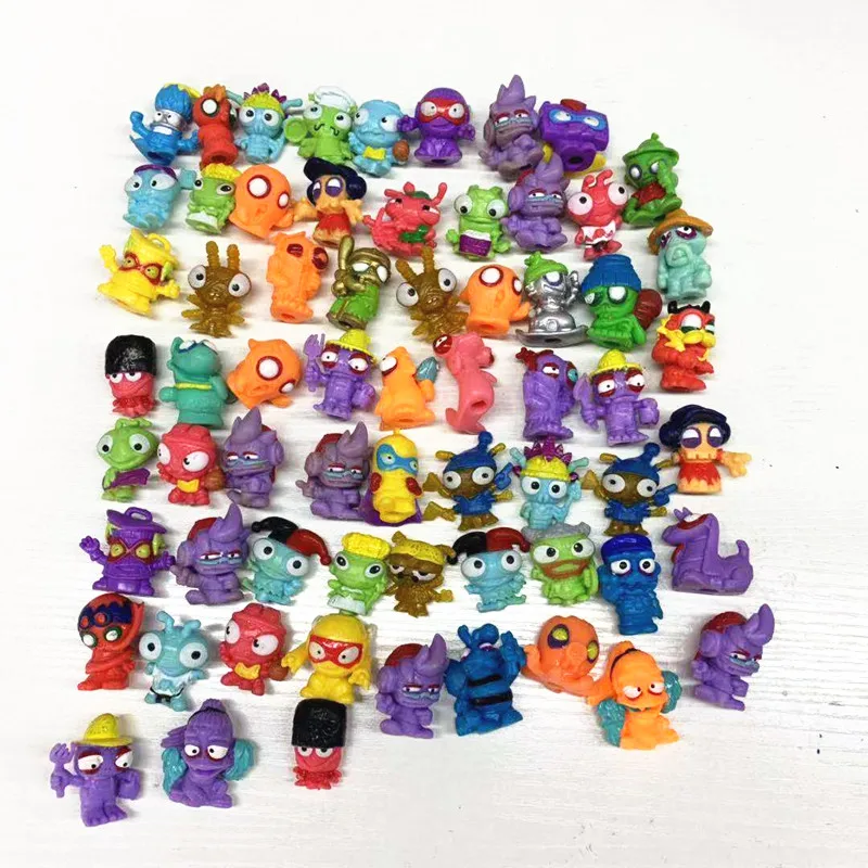 10-50pcs Original Superzings Superthings Action Figures 3CM Super Zings  Garbage Trash Collection Toys Model for Kids Gift - Realistic Reborn Dolls  for Sale