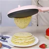 220V Automatic Non-stick Crepe Maker Pancake Machine Pizza Maker Household Kitchen Tool Electric Baking Pan EU/AU/UK/US 2
