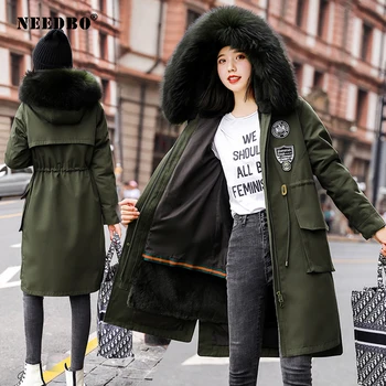 

Warm Winter Jacket Women Plus Size Thicken Parka Mujer Ladies Puffer Coat Women Elegant Casaco Feminino Women Winter Outwear