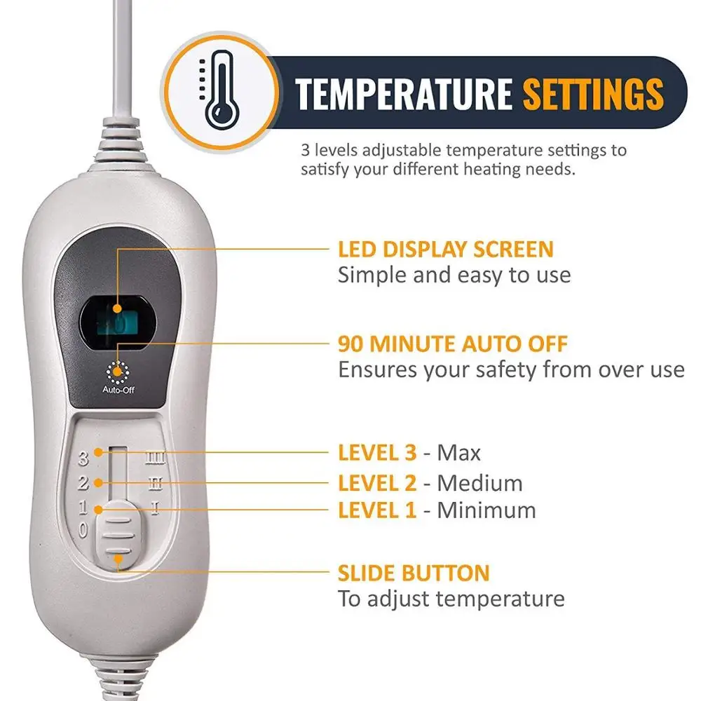 220V EU Plug 100W Length Adjustable Electric Heating Pad Belt for Stomach Menstrual Period Cramps Lower Back Pain Relief Warmer 4
