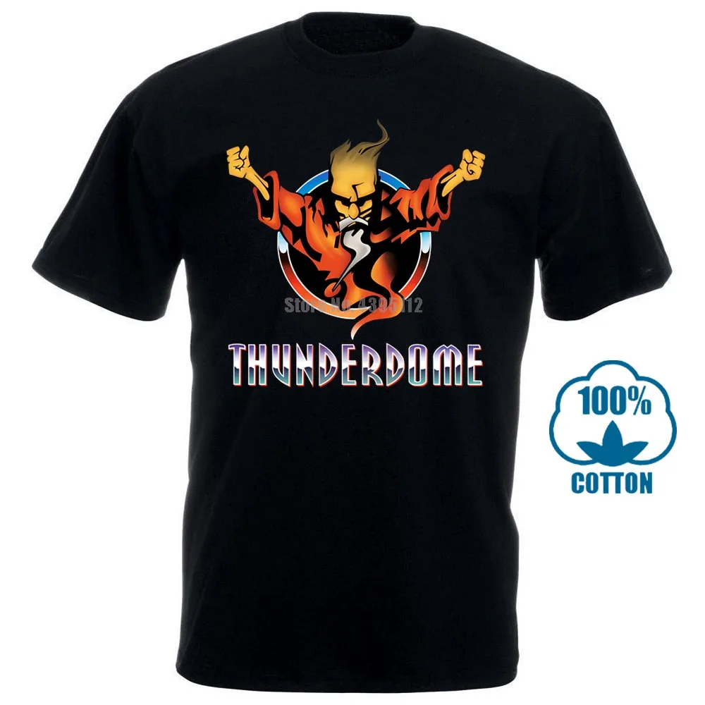 Thunderdome Hardcore Techno And Gabber Music T Shirt Men Tee Usa Size S 3Xl 012511 | Мужская одежда