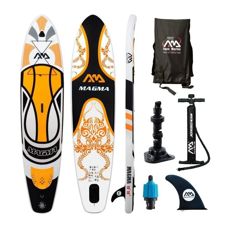 Сапборд AQUAMARINA Magma White/Orange 330x75x15cm, S18