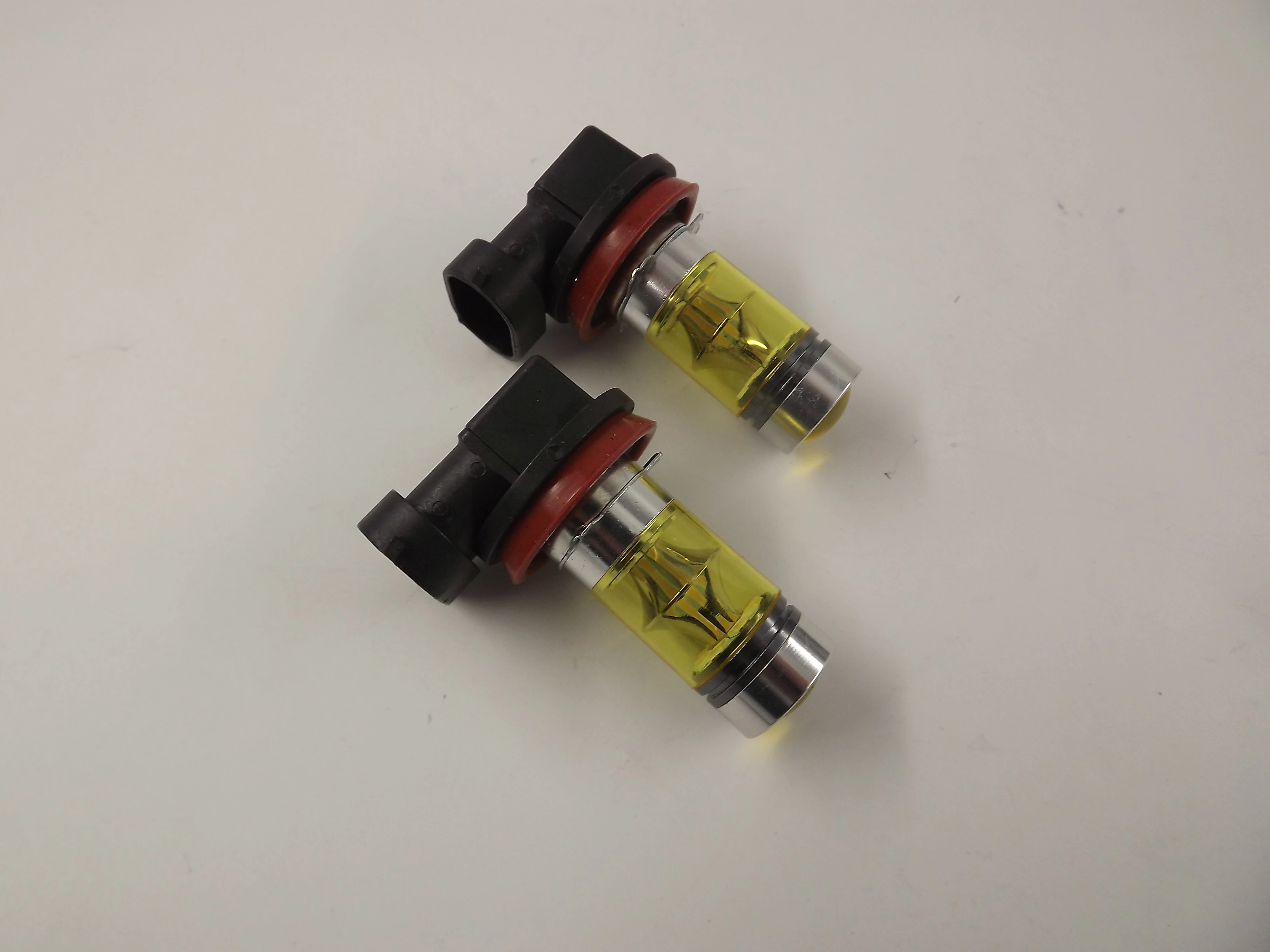 2x100 W H11 H8 H9 3000K желтый высокой мощности Светодиодный Противотуманные фары дальнего света DRL США