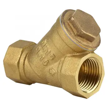 

1/2'' BSPP Female Thread Y Shaped Brass Strainer Filter Valve Connector for Water Oil Separation 1.6MPa for Water Oil