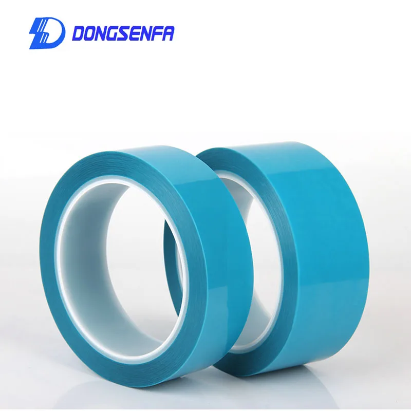 

DONGSENFA 50Metre Blue Refrigerator Tape Appliance Facsimile Printer Air Conditioning Parts Fixed Tape PET Single-sided tape