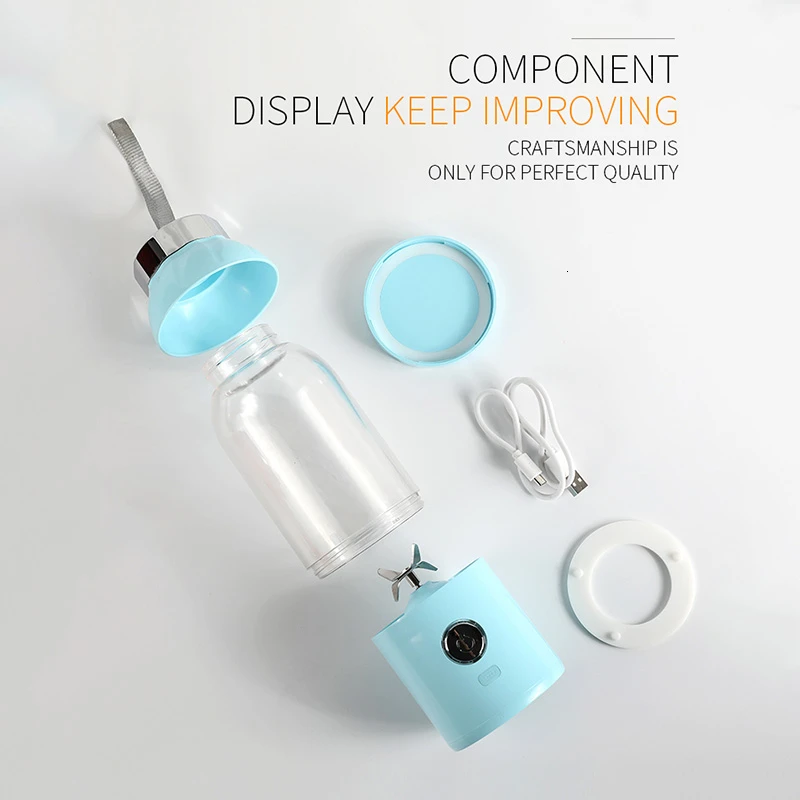 Портативная соковыжималка, чашка, электрическая Jucie, соковыжималка, USB, перезаряжаемая, блендер, бутылка, маленькая, для путешествий, мини-миксер, машина, спортивный миксер, бутылки