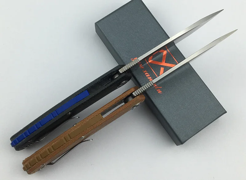XY751 Флиппер складной нож шарикоподшипник 14C28N лезвие льняная Ручка Кемпинг Охота Открытый Карманный Фруктовый Нож EDC инструмент