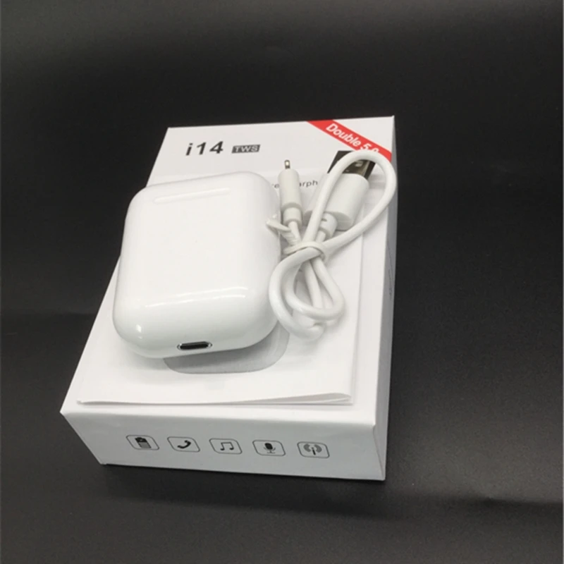 i14 TWS auriculares inalablicos Bluetooth auriculares invisibles para telefono inteligente pk i11 i12 i7s i20 i60 i30 auriculares deporte bluetooth oordopjes cascos musica sluchawki kissral earbuds