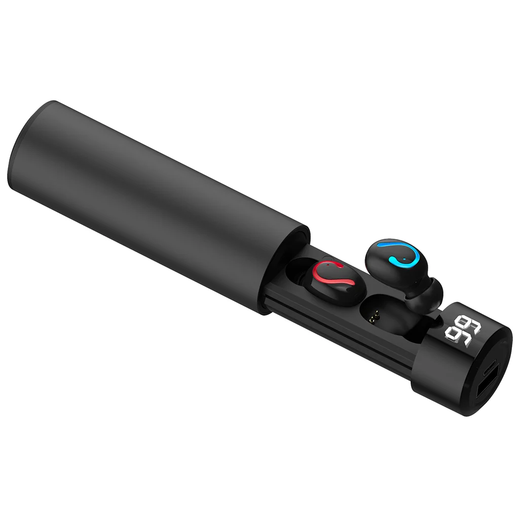 Ouhaobin Bluetooth наушники настоящие Беспроводные спортивные наушники Bluetooth в ухо стерео наушники