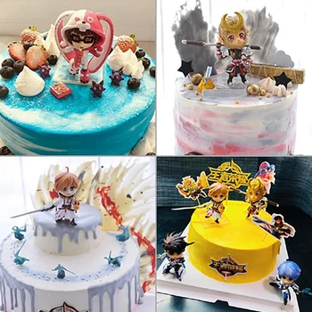 

King Glory Sun Wukong Beauty Monkey King Cake Decoration Zhuge Liang Zhao Yun Luban Hou Yi Arthur Hand Boy Birthday Toy
