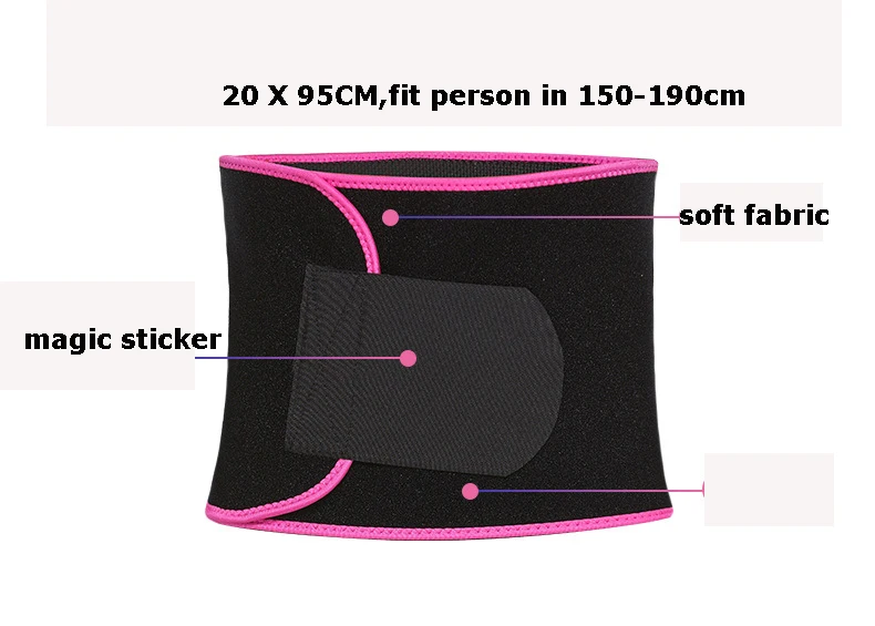 waist 1pc 9 шт./компл. поясная поддержка триммера пояс для упражнений потеря веса Тренажерный Зал Фитнес-накладка на ремень безопасности Тяжелая атлетика Регулируемая лайкра карман тренировочный Спортивный Пот пояс для поддержки поясничной части спины руки поддерживающие протекторы для запястья слин Защита ног - Цвет: waist 1pc