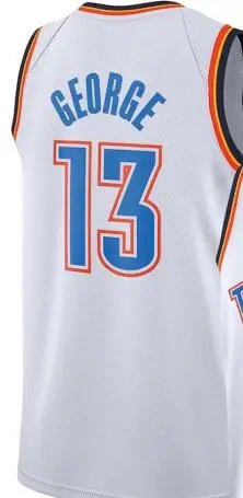 Новинка 22 DeAndre Ayton 1 Denver Booker 20 Josh Jackson JERSEY 0 Russell westbrook 13 Пол Джордж майки - Цвет: New