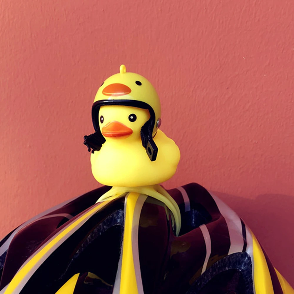 duck5 Мини-велосипедный звонок, милая детская утка, собака, мультяшное милое кольцо, Колокольчик для езды на велосипеде, велосипедная сигнализация, аксессуары для детей - Цвет: duck5