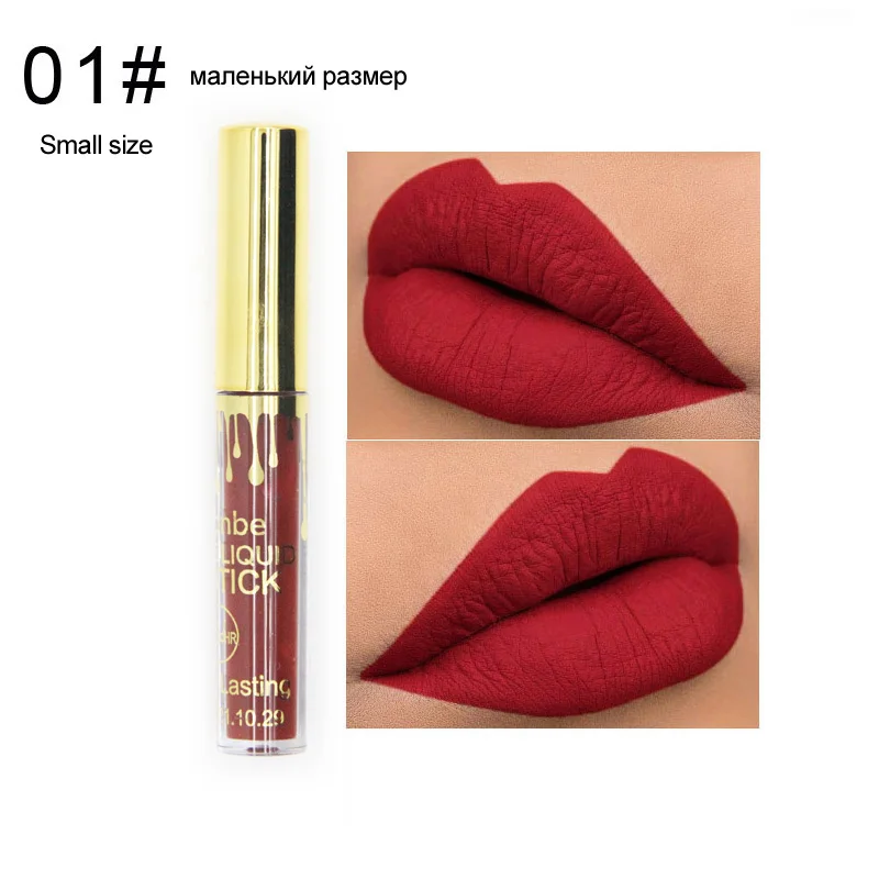 Водонепроницаемый матовый бархатный блеск для губ, макияж, Обнаженная шелковистая жидкая помада, макияж, тусклый оттенок для губ, косметика, крем, гладкий блеск для губ, палочка