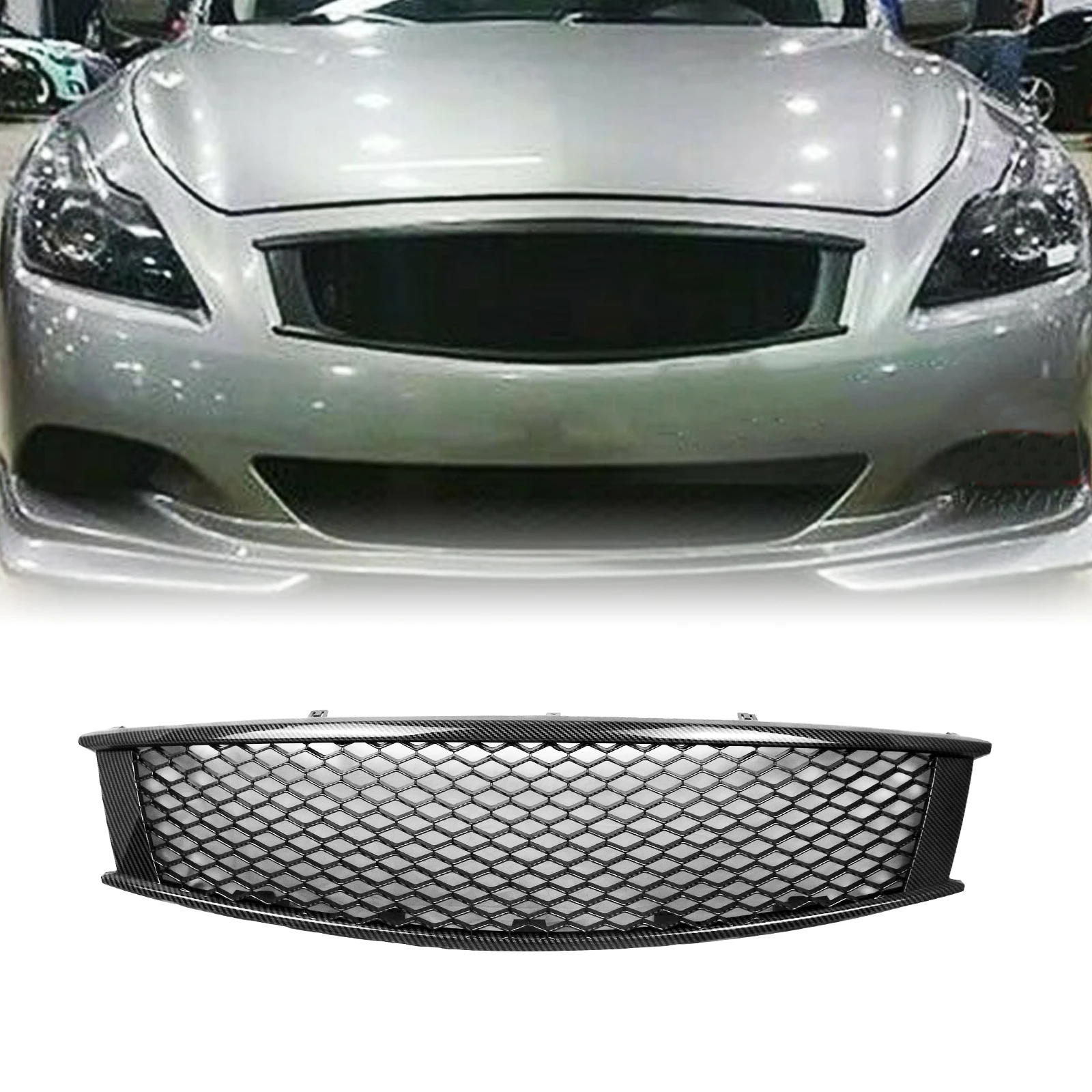 Grill Front Grille For Infiniti G G37 Q60 2 Door 2008 2013