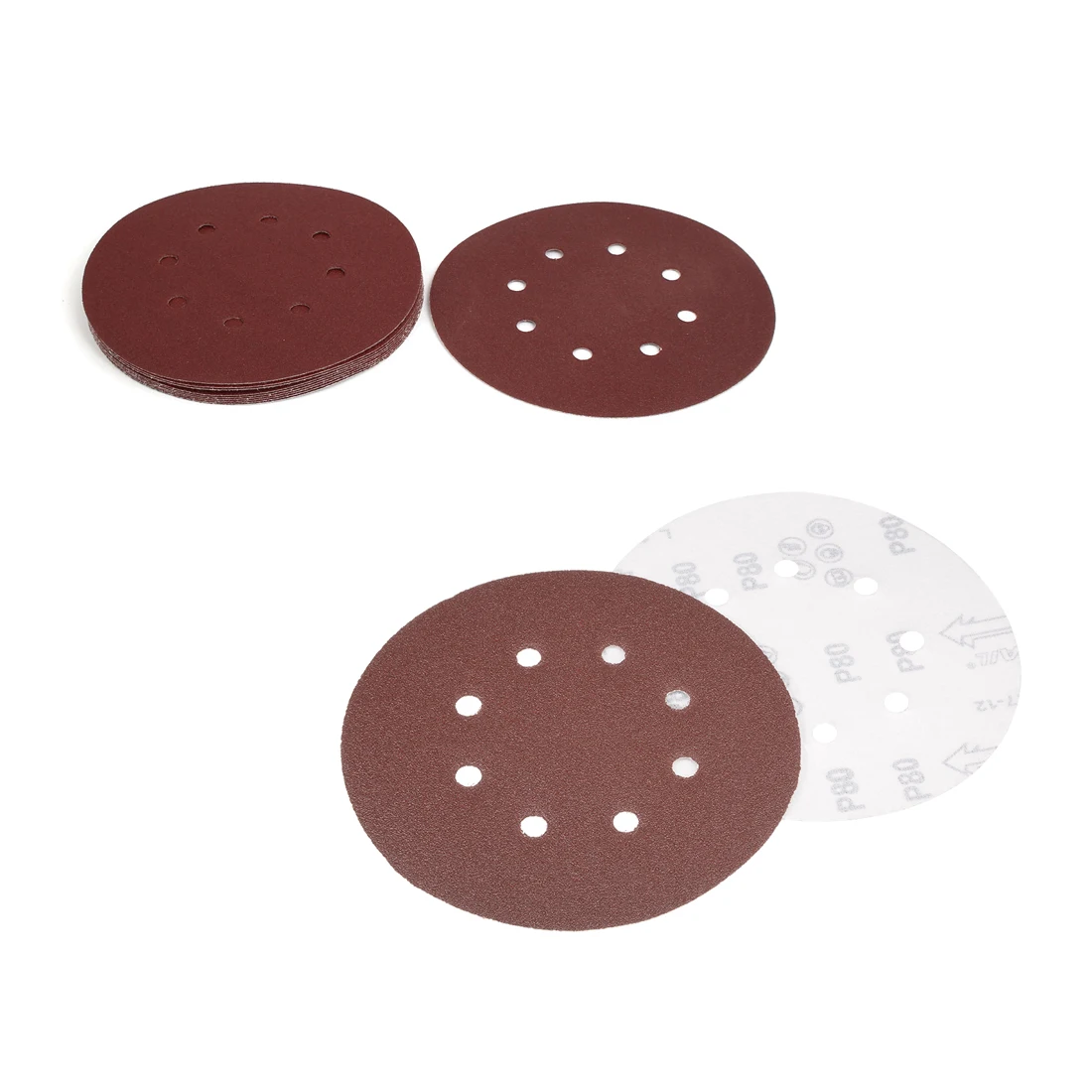 7-inch sanding disc 120-grit sandpaper for 10-piece sander