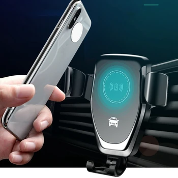 

FAST 15W Wireless Car Charger Air Vent Mount Phone Holder For iPhone XS Max Samsung S9 Xiaomi MIX 2S Huawei Mate 20 Pro 20 RS