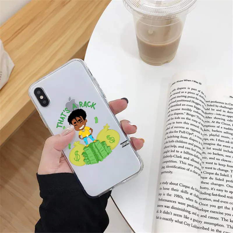 Lil Uzi Vert Bad and Boujee Мягкий ТПУ чехол для телефона для iphone 4 5 6 6S 7 8 Plus XR XS Xmax Fundas Coque