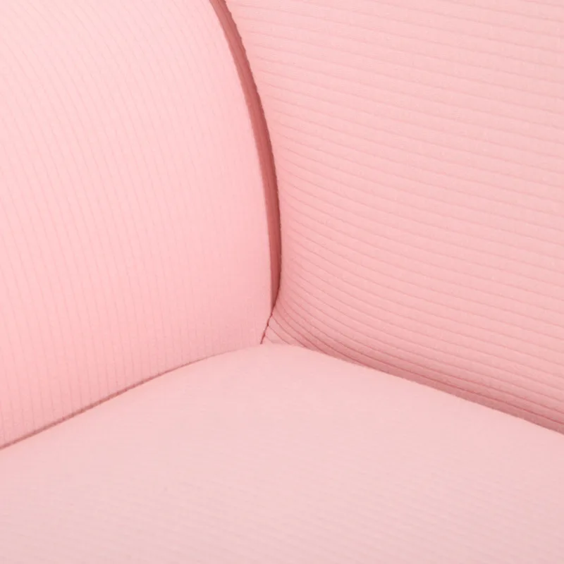 Розовый трикотажный, на диван Чехол для гостиной плотные эластичные Чехлы универсальные Нескользящие Чехлы для дивана