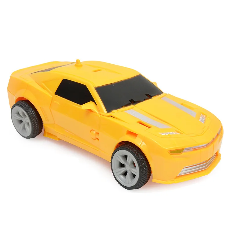 

[Daily Life] Manual Transformation Toy Jingang Car Hornets Light And Sound Boy Children'S Educational Toy