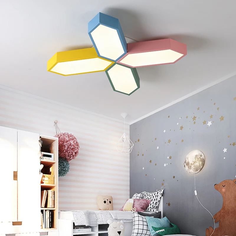Creative Dutch windmill Shape Ceiling Lights for kids baby room light plafon led techo lampy sufitowe Bedroom study Lamp | Лампы и