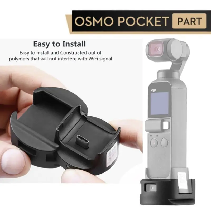 Wi-Fi база в виде чашечных держателей подходит для DJI OSMO карман Камера стабилизатор Поддержка