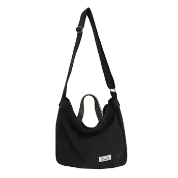 

Fashion Men's Women Shoulder Bag Messenger Bag Trend Canvas Letter Printed Wear Pure color Popular Simple Wild Popular 2020 New