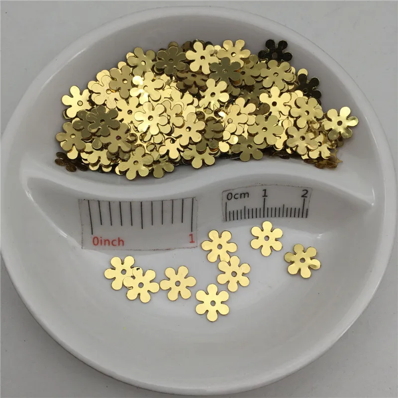 20g 7mm Flower Flat Loose Sequins Paillettes DIY For Sewing, Crafts ,Women Kids Diy Garment Accessories